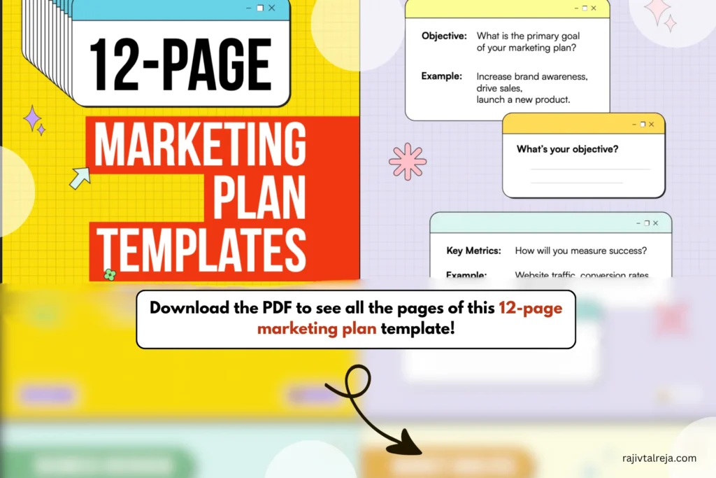 MSME Marketing Plan Template