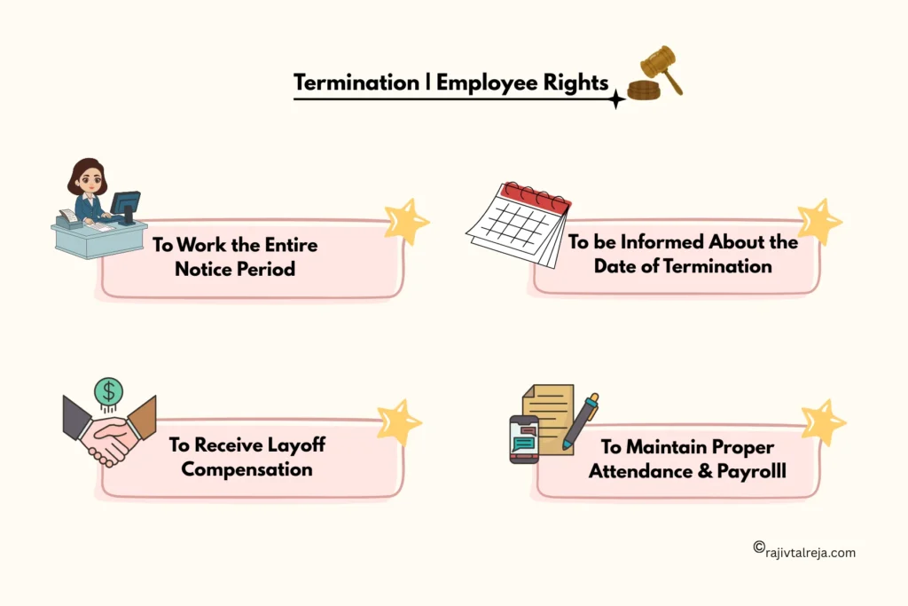 Termination of an Employee - Rights