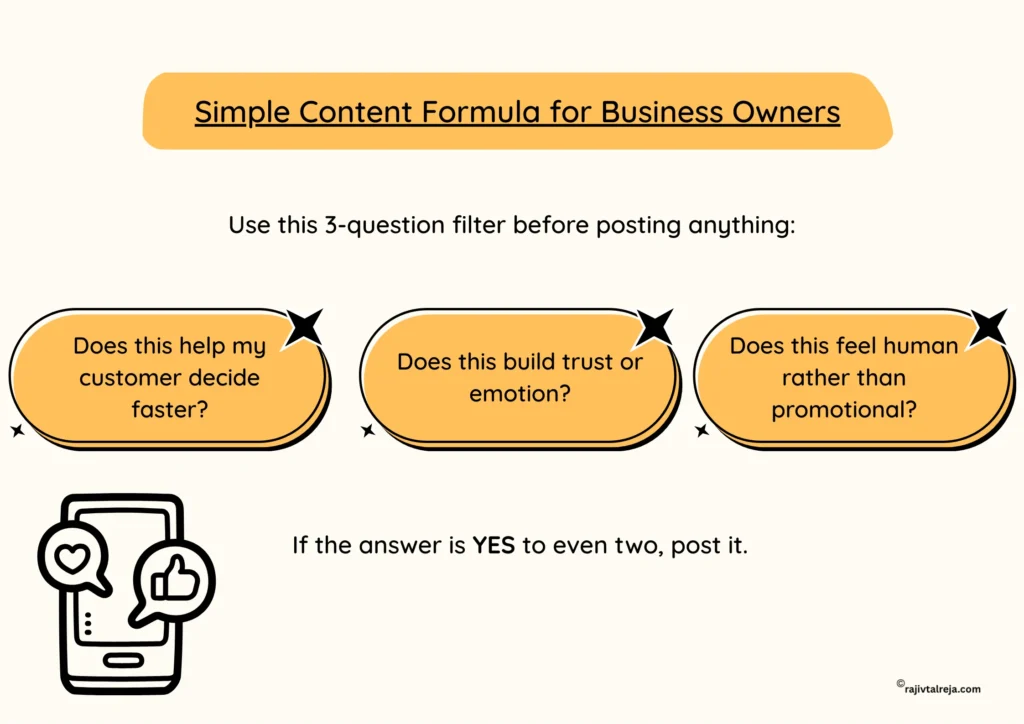 social media post content formula